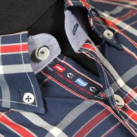 Campione 1707039 Pure Cotton Multi Check Buttondown Collar Shirt