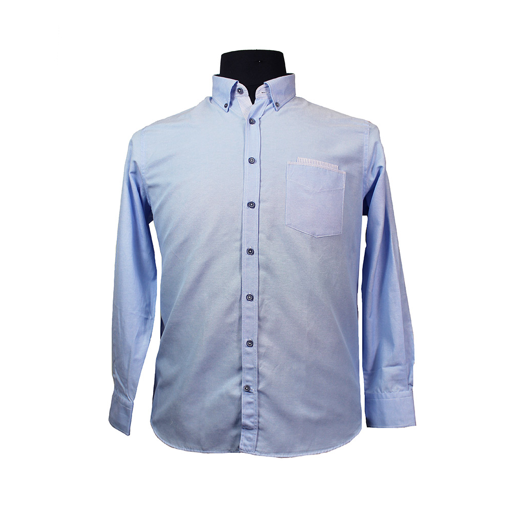 Campione 1707011 Cotton Mix Oxford Weave Buttondown Collar Shirt