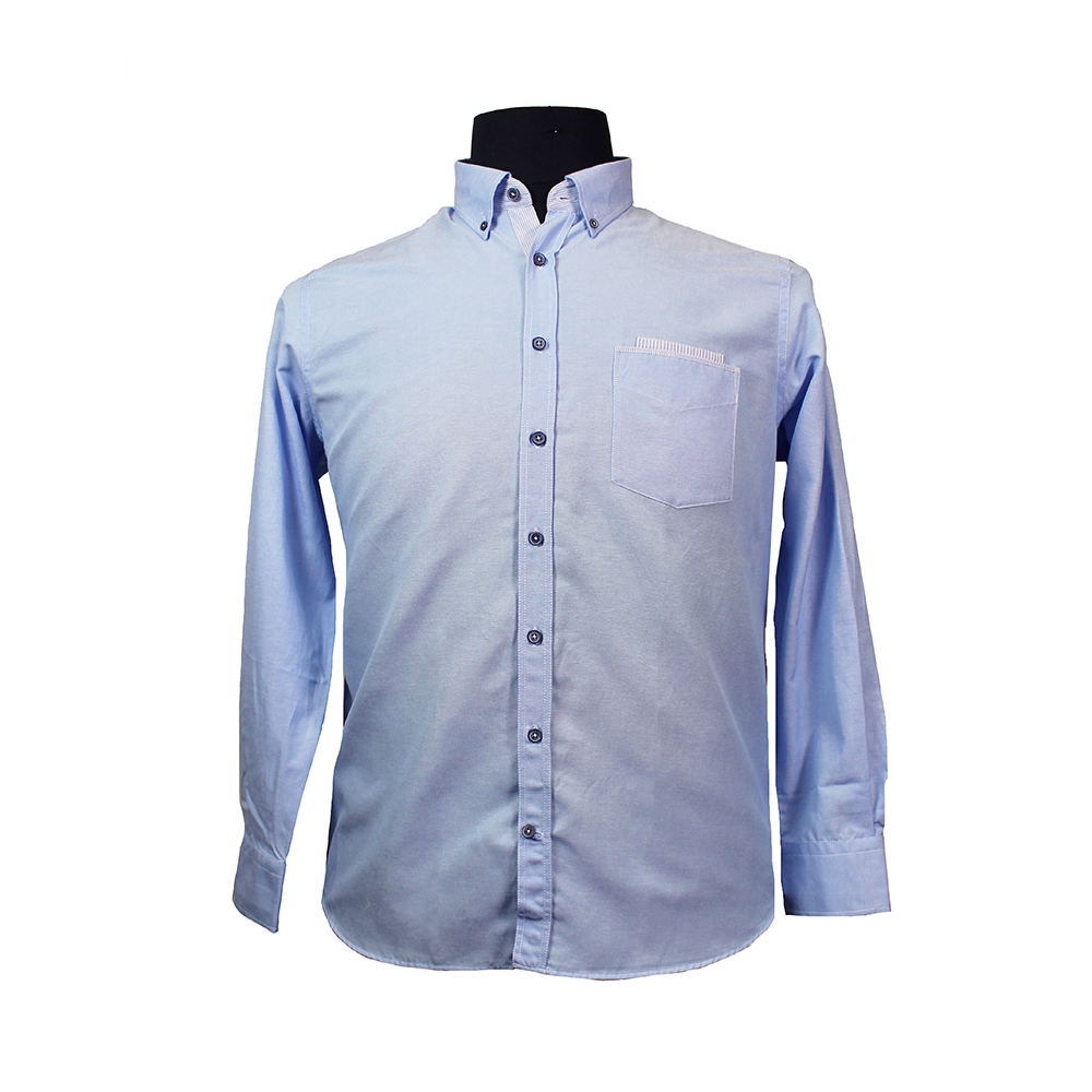 Campione 1707011 Cotton Mix Oxford Weave Buttondown Collar Shirt