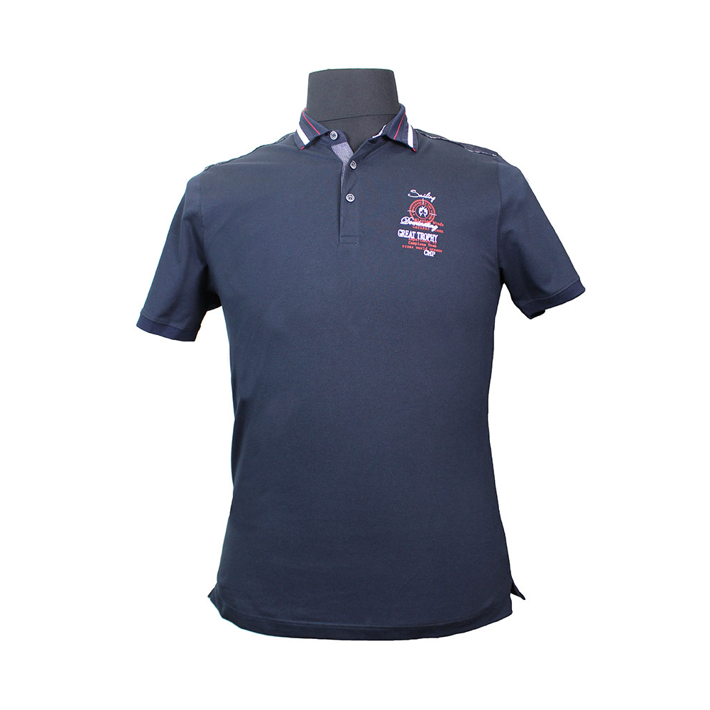 Campione 1097002 Cotton Stretch Great Trophy Logo Polo