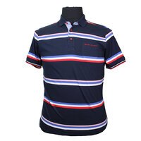 Campione 1917010 Pure Cotton Horizontal Stripe Polo