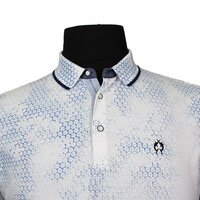 Campione 1097407 Cotton Stretch Honeycomb Pattern Polo