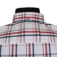 Campione 1707037  Pure Cotton Multi Check Buttondown Collar Shirt