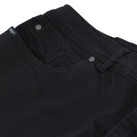 Replika 91325 Stretch Denim Double Black, Low Waisted Fashion Jean