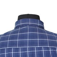 Replika 91351 Pure Cotton Classic Check Shirt with Stud Buttons