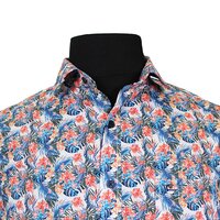 Casa Moda Pure Cotton Floral Print Fashion Shirt