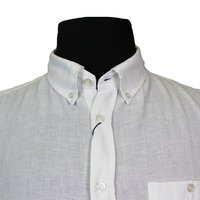 North 56 92101 Linen Cotton Mix Buttondown Collar Shirt