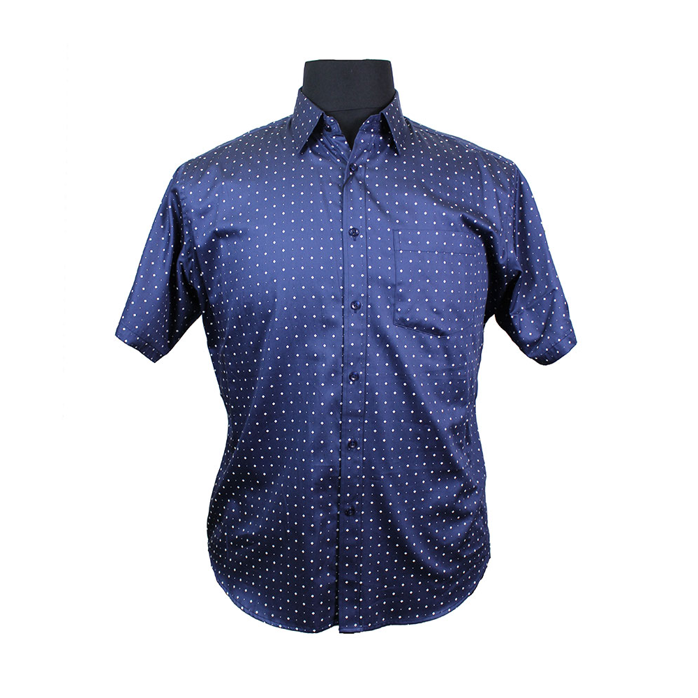 Frederick A PYH1000183 Pure Cotton Dot Dash Pattern Shirt