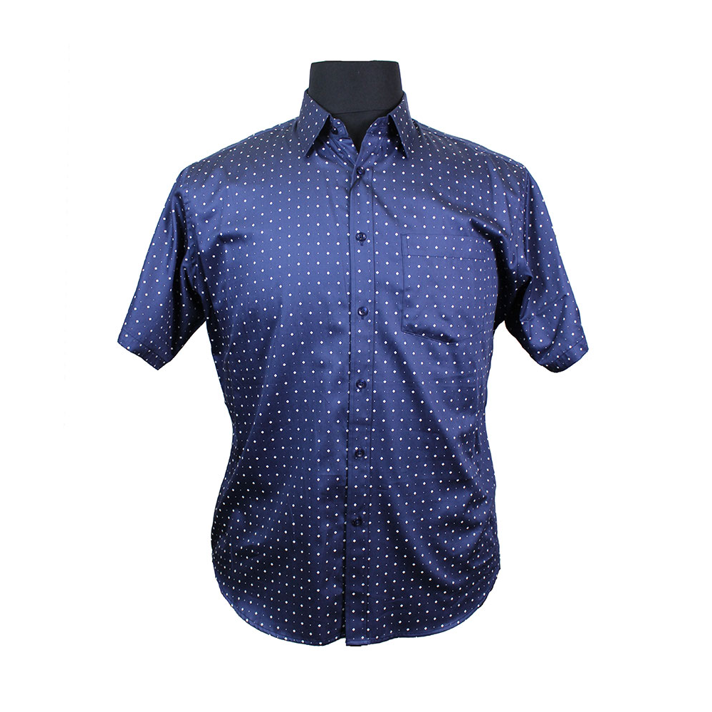 Frederick A PYH1000183 Pure Cotton Dot Dash Pattern Shirt