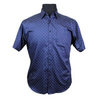 Frederick A PYH1000183 Pure Cotton Dot Dash Pattern Shirt