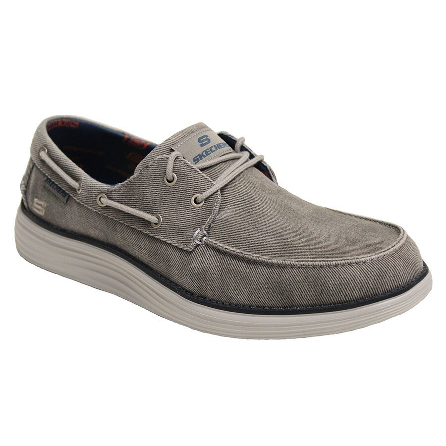 Skecher 65908 Lightweight Textile Lace Up Boat Shoe Style See the