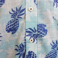 Casa Moda 3119401 Pure Cotton Pineapple Design Fashion Shirt