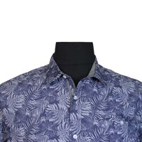 D555 10112 Cotton Floral Print Fashion Summer Shirt