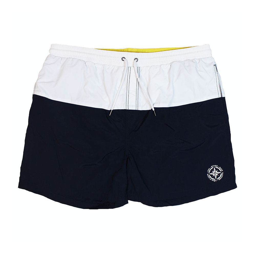 Kitaro 191410 Panelled Design Lined Swim Beach Short