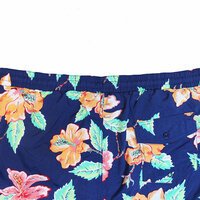 Kitaro 191402 Floral Design Lined Swim Beach Short