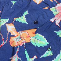 Kitaro 191402 Floral Design Lined Swim Beach Short