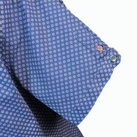 D555 10103 Cotton Circular Dot Pattern Buttondown Collar Shirt