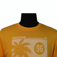 D555 60211 Cotton Mix Living to Surf Print Summer T/Shirt