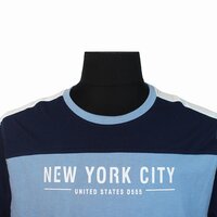 D555 60152 Cotton Mix New York City Print Summer TShirt