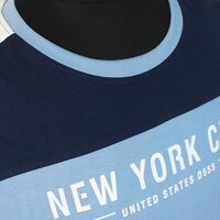 D555 60152 Cotton Mix New York City Print Summer TShirt