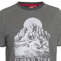 D555 60225 Pure Cotton Hawaii Ride the Storm Print Fashion Tee