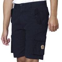 D555 20125 Cotton Cargo Short with Security Side Pockets