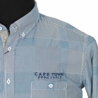 Casa Moda Neat Check Buttondown Collar Shirt