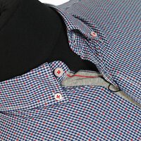 Casa Moda 32137 Cotton Classic Check with Dot Pattern Fashion Shirt