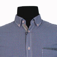 Casa Moda 32137 Cotton Classic Check with Dot Pattern Fashion Shirt