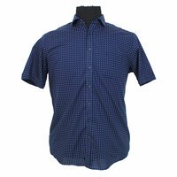 Casa Moda 32095 Pure Cotton Box Dot Pattern Fashion Shirt