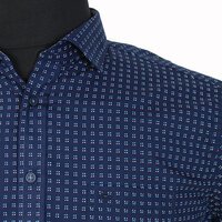 Casa Moda 32095 Pure Cotton Box Dot Pattern Fashion Shirt