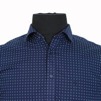 Casa Moda 32095 Pure Cotton Box Dot Pattern Fashion Shirt