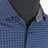 Casa Moda 32095 Pure Cotton Box Dot Pattern Fashion Shirt