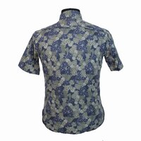 Berlin 555 Cotton Abstract  Print Shirt