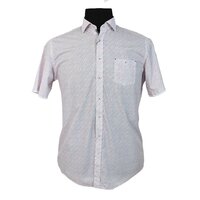 Casa Moda 931241 Pure Cotton Abstract Mini Design Casual Shirt
