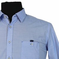 Casa Moda Pure Cotton Slub Weave Fashion Shirt