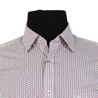 Casa Moda Pure Cotton Abstract Dot Pattern Fashion Shirt