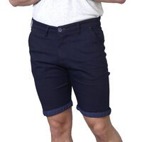 D555 20122 Stretch Cotton Classic Fashion Short with Trim Feature