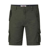 D555 20126 Cotton Cargo Short with Security Side Pockets