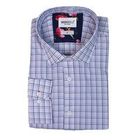 Brooksfield 1583 Pure Cotton Multi Pane Check Fashion Shirt