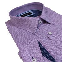 Brooksfield 1599 Luxe Cotton Neat Pattern Fashion Shirt