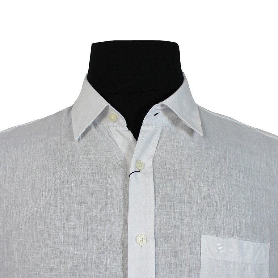 Casa Moda 3160200 Pure Linen Oxford Weave Shirt - Casa Moda is one of ...