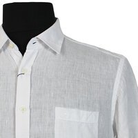 Casa Moda 3160200  Pure Linen Oxford Weave  Shirt