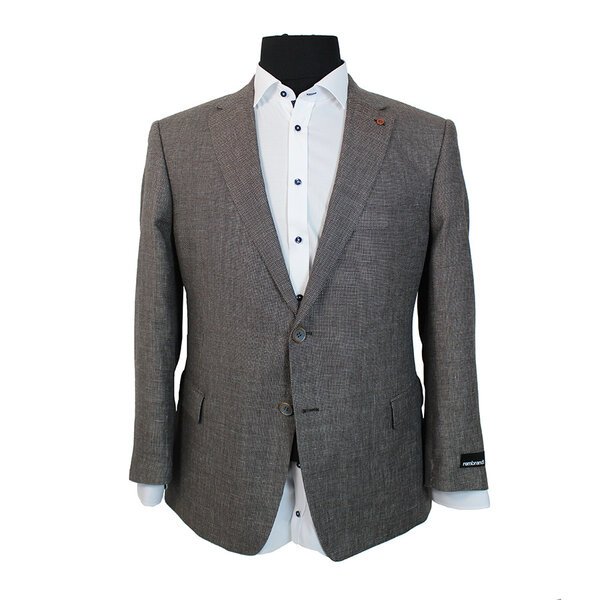 Rembrandt BW7955 Wool Linen Mix Open Weave Fashion Jacket-shop-by-brands-Beggs Big Mens Clothing - Big Men's fashionable clothing and shoes