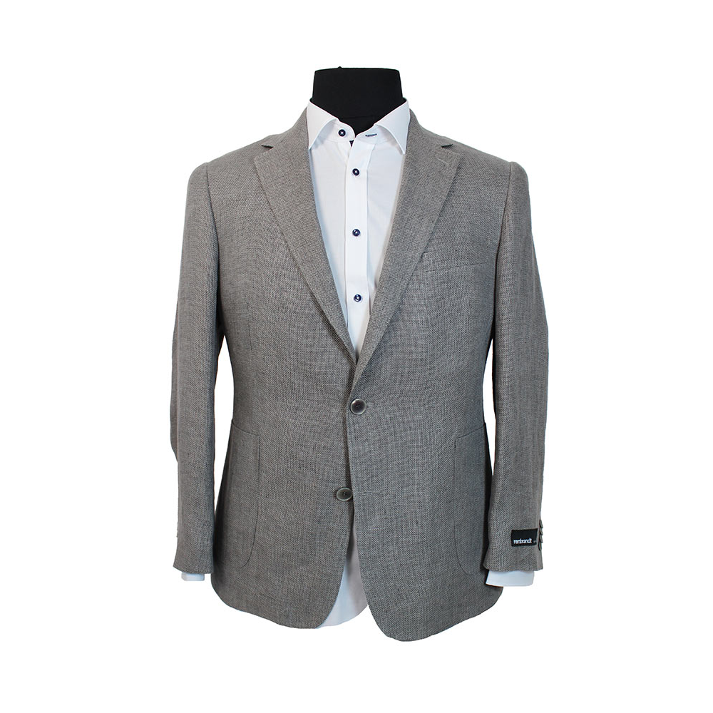 Rembrandt BU3585 Pure Linen Box Weave Jacket