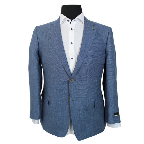 Rembrandt BW8075 Wool Linen Mix Open Weave Fashion Jacket-shop-by-brands-Beggs Big Mens Clothing - Big Men's fashionable clothing and shoes