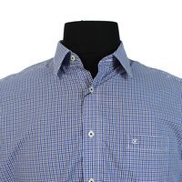 Casa Moda 9830785 Pure Cotton Neat Check Fashion Shirt