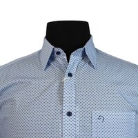 Innsbrook Cotton Tear Drop  Print SS Shirt