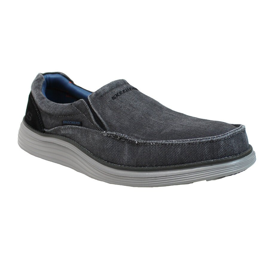 Skecher 66014 Canvas Fabric Upper Slip On Casual Shoe - See the Largest ...