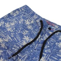 Berlin P251 Stretch Cotton Mix Fabric Palm Print Fashion Short 